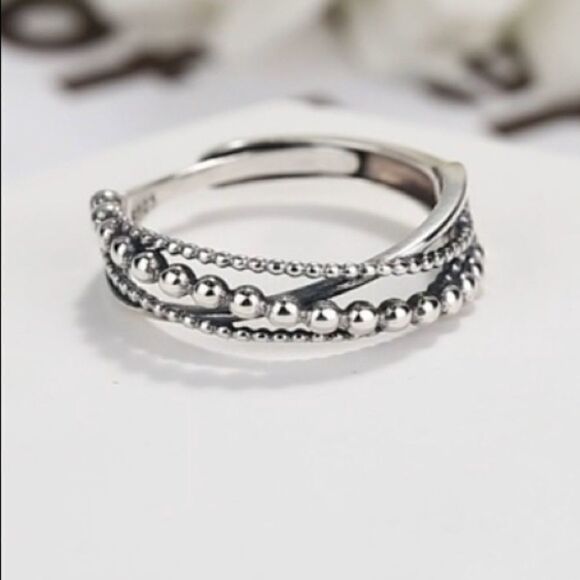 NEW 925 Sterling Silver Stackable Ring - Picture 1 of 7